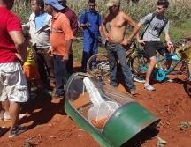 El piloto logró salir eyectado de la aeronave, y se encuentra en buenas condiciones de salud. TWITTER/Cubadebate
