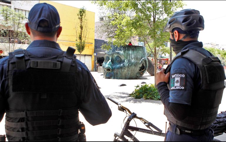 Actualmente hay 34 aspirantes de la academia de la policía tapatía quienes buscan ocupar alguno de los puestos. EL INFORMADOR / ARCHIVO