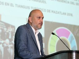 El secretario de Turismo estatal, Germán Ralis, estimó que las pérdidas por el retraso en la construcción de la Línea 3 del Tren Ligero se valúan entre 500 y mil MDP. EL INFORMADOR / E. Barrera