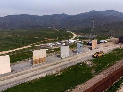 Trump planea invertir en el muro fondos del Departamento de Defensa que iban dirigidos a la construcción de infraestructura militar y a programas antidrogas. AFP/G. Aria
