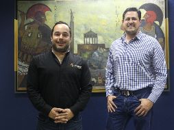 Gerardo Carranza y Andrés Flores apoyarán a los interesados en crecer su negocio. EL INFORMADOR/E. Barrera