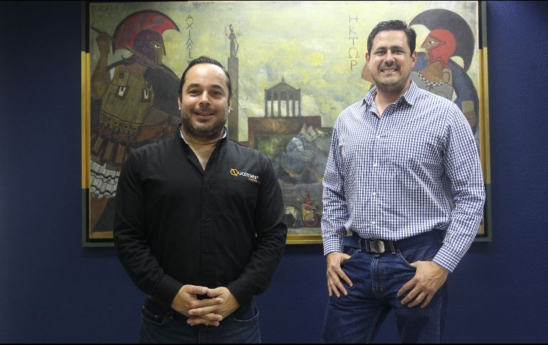 Gerardo Carranza y Andrés Flores apoyarán a los interesados en crecer su negocio. EL INFORMADOR/E. Barrera