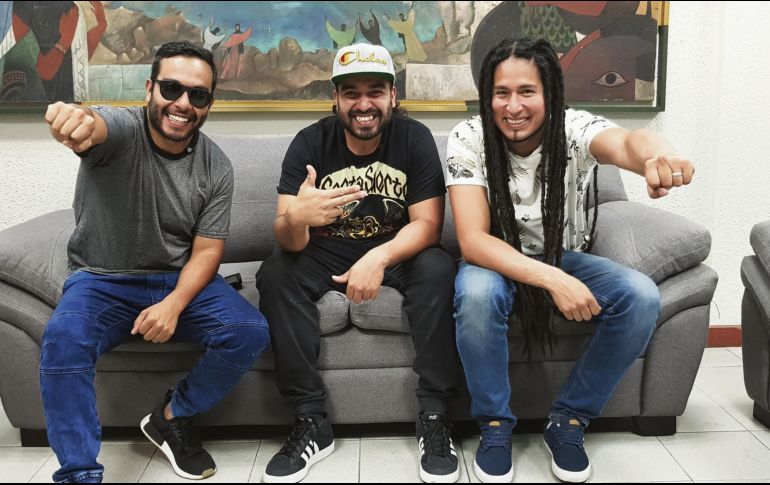 El grupo de reggae celebra ocho años de hacer música en el Centro Cultural Bretón. EL INFORMADOR / E. Esperza