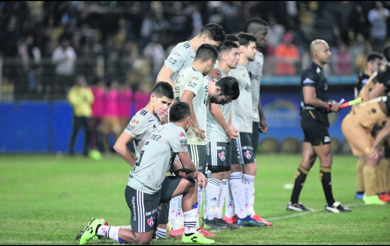 El Atlas sigue sin ser contundente al frente y anoche en un soporífero encuentro en Culiacán se vino con la eliminación en Copa. CORTESÍA / EL DEBATE