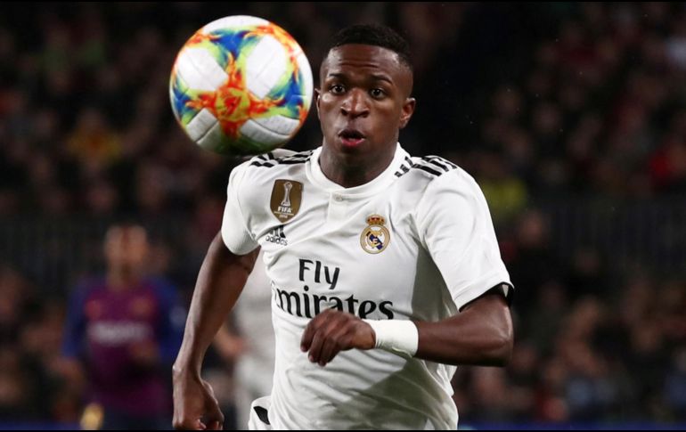 El jugador brasileño tuvo actividad con el equipo merengue el miércoles, por las semifinales de la Copa del Rey ante el Barcelona. REUTERS / S. Pérez