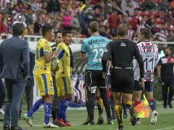 La derrota contra el Rebaño 2-1 dejó muy molestos a los integrantes del equipo potosino. MEXSPORT / E. Quintana