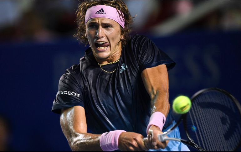 Este día será el choque entre uno de los favoritos a llevarse el Guaje de Plata, Alexander Zverev, en contra del australiano Alex de Minaur. AFP / P. Pardo