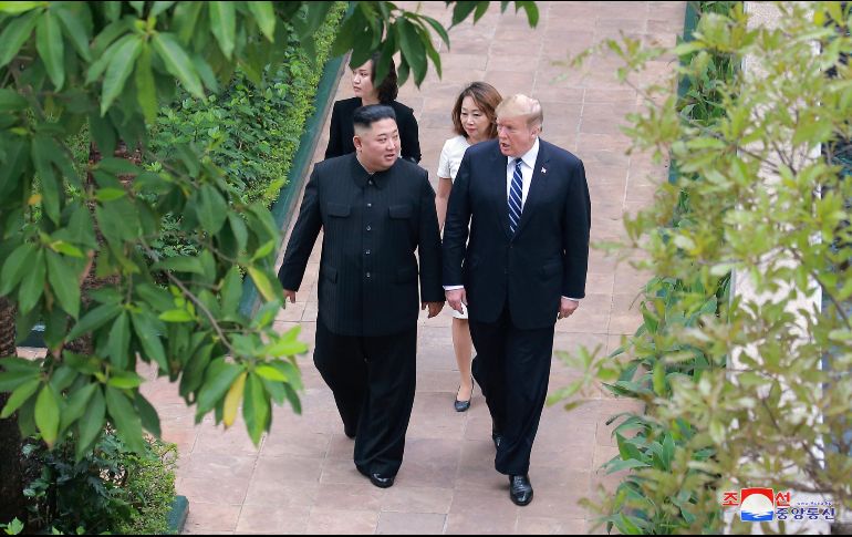 El presidente estadounidense responsabilizó a los norcoreanos de la falta de acuerdo, algo que después se desmintió. REUTERS/KCNA