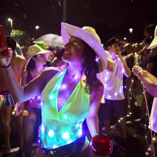 Fotogalería: Arranca el carnaval en los barrios de Río de Janeiro