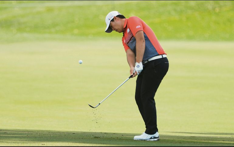 Sungjae Im (foto), de Corea del Sur, es líder junto con el estadounidense Keith Mitchell. AP