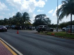 Las primeras imágenes de cámaras de seguridad muestran a un auto gris involucrado en el ataque. TWITTER