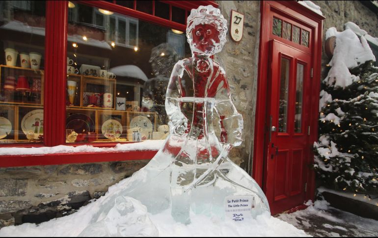 Arte en hielo. La vida cultural en Quebec, presente en cada rincón. CORTESÍA / @PACOESCRITOR