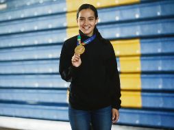 Paula Fregoso obtuvo oro en los pasados Juegos Centroamericanos de Barranquilla 2018. EL INFORMADOR / F. Atilano