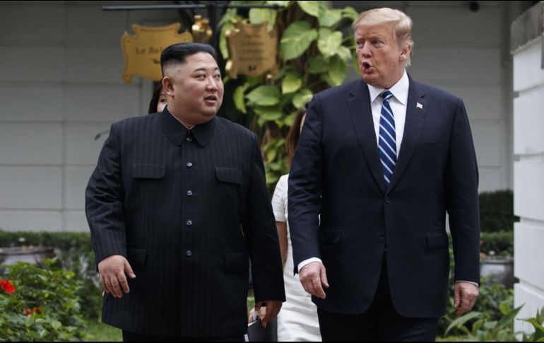 La cumbre de Hanói acabó antes de lo previsto por las divergencias entre ambas partes sobre la desnuclearización de Corea del Norte y el levantamiento de las sanciones. AP/Archivo