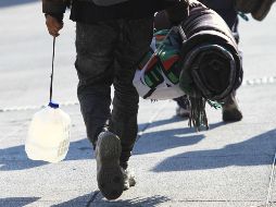 El registro de febrero significa la cuarta vez en los últimos cinco meses que el número de familias migrantes rompe un récord. NTX/ ARCHIVO