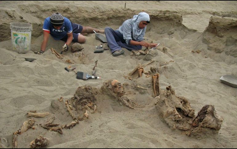 Los sacrificios humanos y de animales fueron comunes en culturas antiguas, los realizaban a menudo como parte de rituales funerarios, arquitectónicos o espirituales. EL INFORMADOR / ARCHIVO