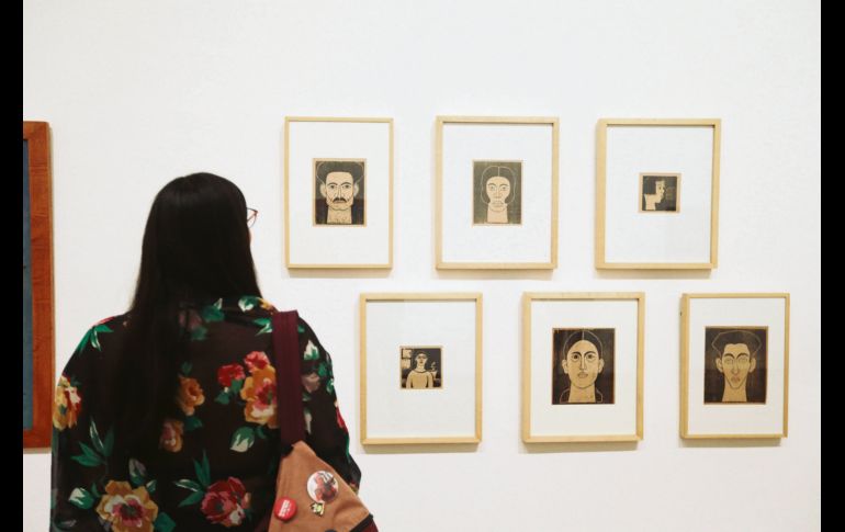 La obra de María Marín forma parte de la exposición. EL INFORMADOR / G. Gallo