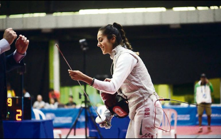 Michel Silva competirá en abril en fechas de la Copa de Mundo de esgrima en Alemania y China. @CODEJALISCO