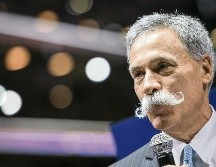 Chase Carey, presidente de la Fórmula Uno, ve viable sacar de Inglaterra a las escuderías. AFP / F. Coffrini