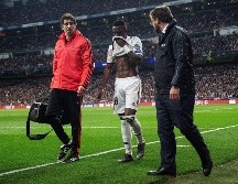 El extremo se lesionó en la goleada que le endosó el Ajax al Real Madrid en la vuelta de octavos de final de la Champions League, que dejó fuera a los merengues de la competición continental. EFE / R. Jiménez