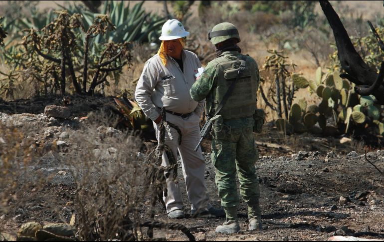 Elementos de la Policía del Estado, en colaboración con personal de Seguridad Física de Pemex, reportaron los hallazgos en la entidad. NTX/ARCHIVO