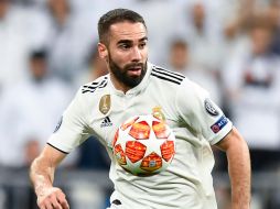 Tanto Vázquez como Carvajal (foto) venían siendo dos piezas prácticamente fijas para el técnico merengue, Santiago Solari. AFP / ARCHIVO