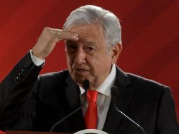 López Obrador explica que su administración trabaja en las leyes secundarias de Ley de Uso de la Fuerza y Ley Orgánica de la Guardia Nacional. NTX / G. Durán