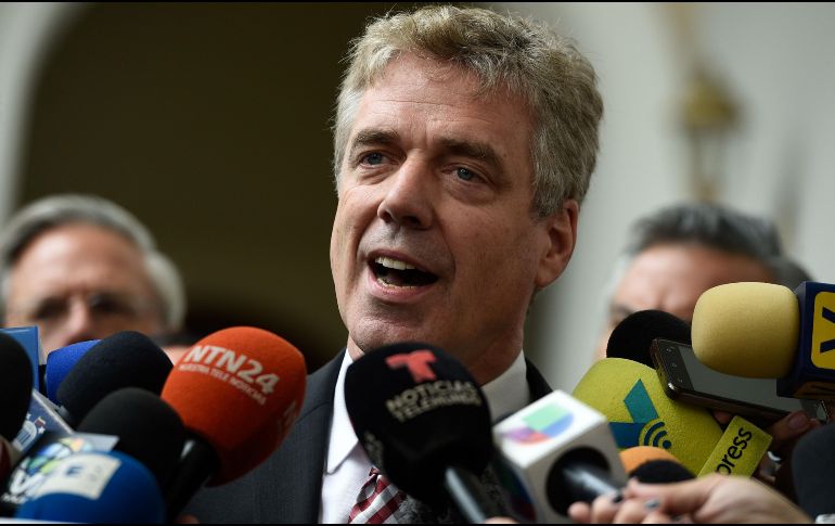 El gobierno de Maduro expulsó al embajador alemán (imagen) ayer miércoles y lo declaró persona non grata. AFP / ARCHIVO