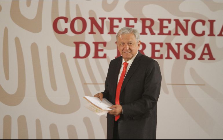 López Obrador dijo que se invirtió dinero público a este terreno, por lo que analizan qué hacer con él. NTX / G. Durán