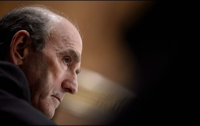 Abrams dijo que el gobierno está concentrado en aplicar presiones económicas y diplomáticas sobre Maduro mediante sanciones. AFP / B. Smialowski