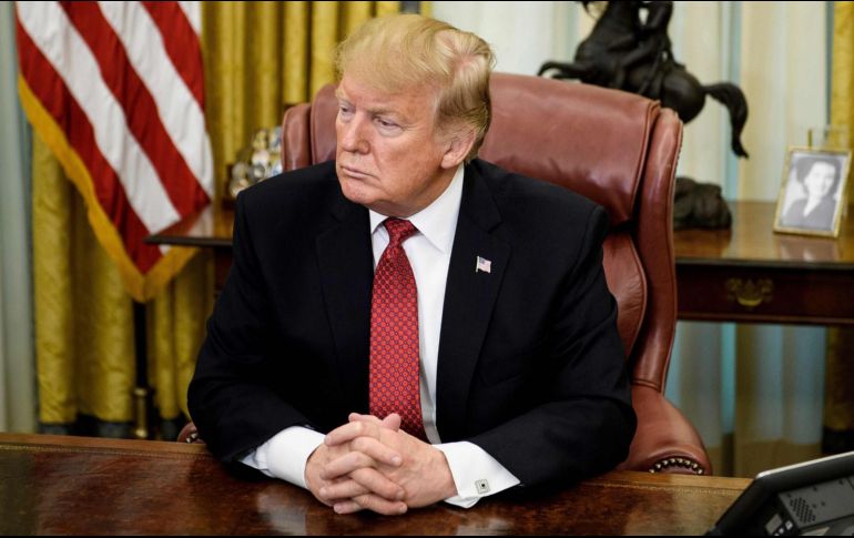 El presidente estadounidense anunca también que sigue trabajando en el déficit en el comercio de bienes. EL INFORMADOR / ARCHIVO