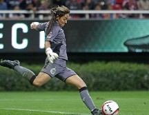 El equipo informó que la portera Blanca Félix estará fuera de acción 10 días por una contractura muscular. MEXSPORT/ARCHIVO