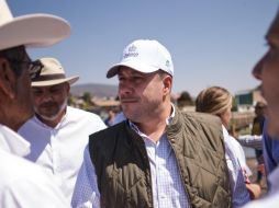 Enrique Alfaro dice sentirse seguro de contar con apoyo de la ciudadanía durante la visita de López Obrador a Jalisco el próximo sábado. ESPECIAL