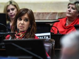 La orden de detención no se hará efectiva, pues como senadora tiene fuero. AFP/Archivo