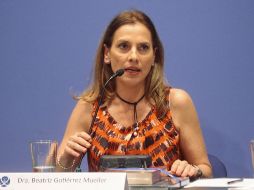 Gutiérrez Müller escribió el libro para obtener su título como doctora. EL INFORMADOR/G. Gallo