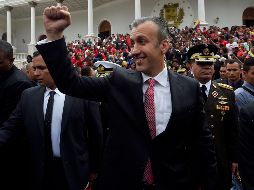 Si Tareck El Aissami es detenido y extraditado enfrentará hasta 30 años de cárcel. AFP/J. Barreto