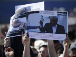 ''Exigimos la reinstalación del personal a nivel nacional'', dijo Israel Hernández, médico del programa. EL INFORMADOR / F. Atilano