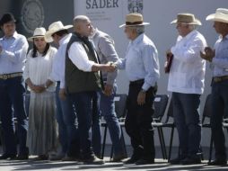 El mandatario estatal agregó que brindará el apoyo al Gobierno Federal para impuslar el campo de Jalisco. EL INFORMADOR/ F. Atilano
