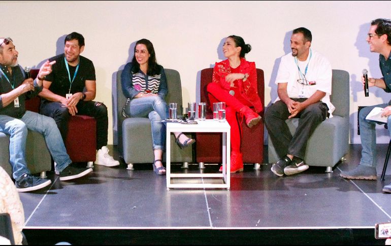 Diálogo. Esta técnica de animación fue comentada por Karla Castañeda, Rita Basulto, León Fernández, Luis Téllez, René Castillo y Juan José Medina. EL INFORMADOR / A. Camacho