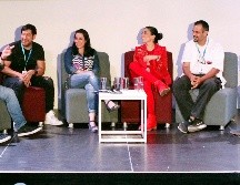 Diálogo. Esta técnica de animación fue comentada por Karla Castañeda, Rita Basulto, León Fernández, Luis Téllez, René Castillo y Juan José Medina. EL INFORMADOR / A. Camacho