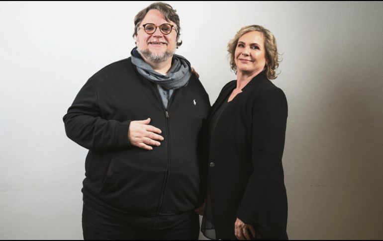 Talento. Guillermo del Toro charló con Melissa Cobb, vicepresidente del área Kids & Family de Netflix. CORTESÍA / NETFLIX