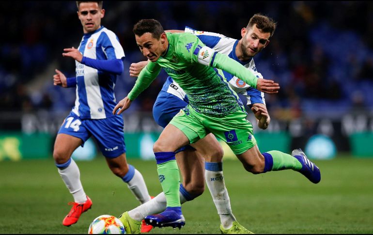 EL Betis de Guardado y Lainez se mide el Celta de Vigo, de Néstor Araujo. EFE/ARCHIVO