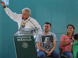 Obrador sostuvo que la estrategia de seguridad va muy bien y cada vez hay más apoyo de la gente para acabar con la corrupción y con los privilegios. SUN/J. Reyes