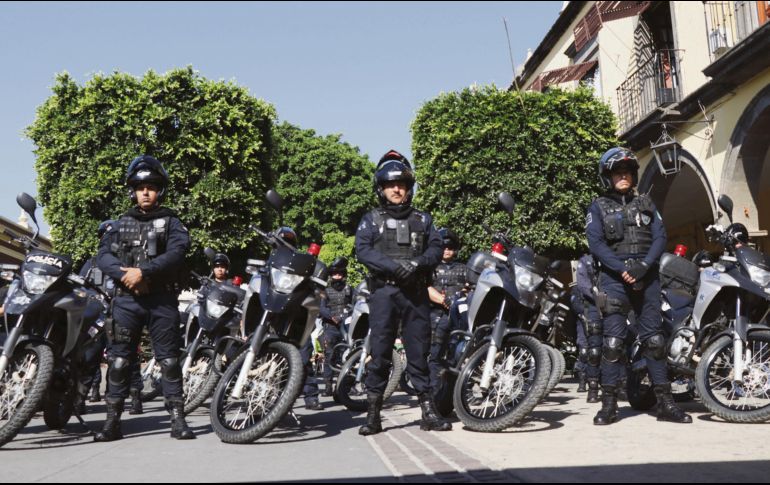 La Policía de Tlaquepaque recibe cursos y capacitación para tratar a los turistas. ESPECIAL