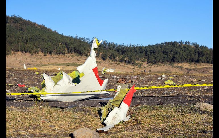 La aeronave, un Boeing 737 MAX-8, se estrelló poco después de despegar del aeropuerto internacional de Adís Abeba con rumbo a Nairobi, en Kenia.