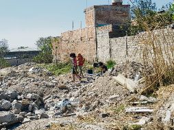 En el Hoyanco se vertieron dos mil millones de toneladas de material, sin embargo, aún no se rellena por completo. EL INFORMADOR/R. Bobadilla