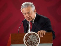 López Obrador sólo trató este tema en la conferencia de prensa mañanera debido a que en unas horas tendrá un informe por los 100 días. AFP / P. Pardo