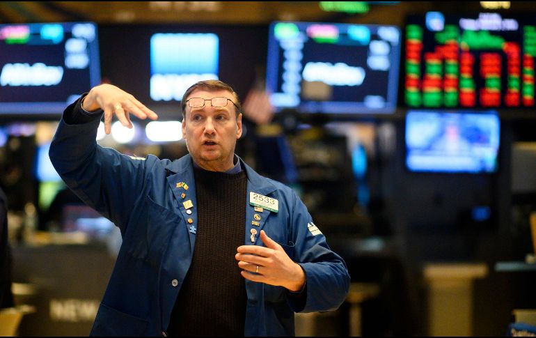El resto de los indicadores operan con ligeras alzas; el NYSE Composite se ubica en 12 mil 490.37 puntos. AFP / ARCHIVO