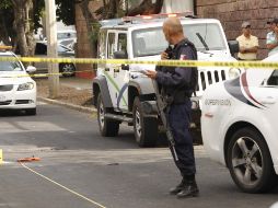 Alfaro Ramírez reconoció que en los delitos de robo a persona, vehículos de carga y a negocio, en seis de cada 10 casos se usa la violencia. EL INFORMADOR/Archivo