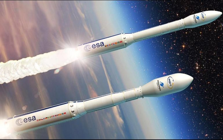 La nave será lanzada a bordo de un cohete Vega-C o Ariane 6-2 en 2023, esperando que el satélite observe durante periodos de 40 horas en tres años. TWITTER / @esa